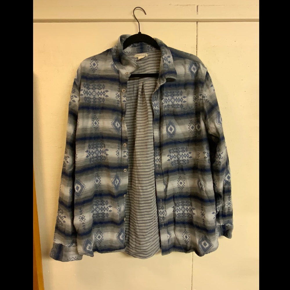 Flannel button down